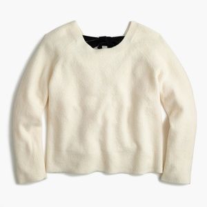 J. Crew Sweaters - NWT J. Crew Women's V-Back Sweater w/ Velvet Tie J. Crew Sweaters - NWT J. Crew Women's V-Back Sweater w/ Velvet Tie